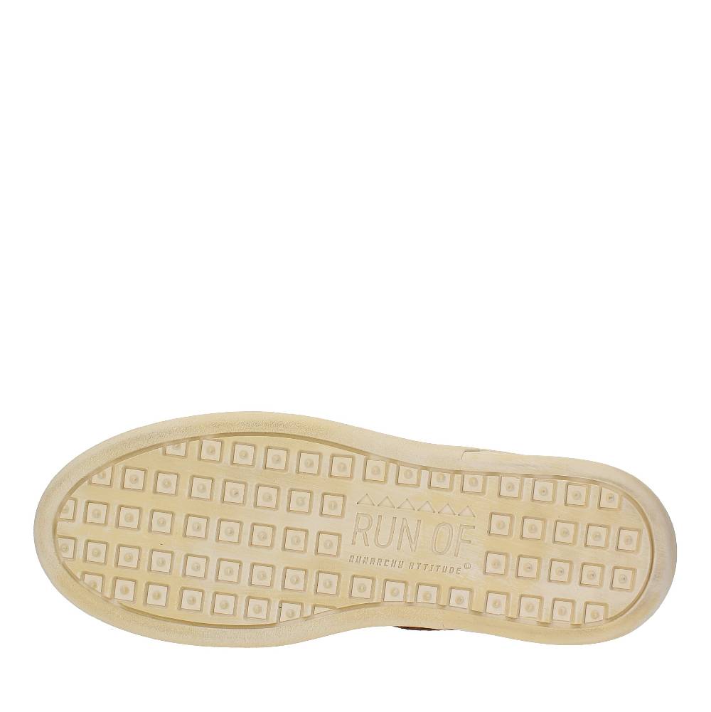 RUN OF Sneakers modello KLAUS W RUN OF in Pelle camoscio e tessuto Saldi