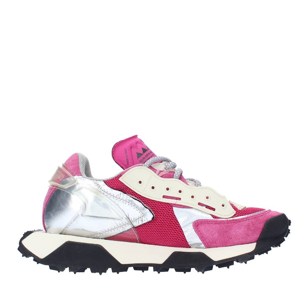 RUN OF Sneakers modello REVOLT RUN OF in camoscio e tessuto Online