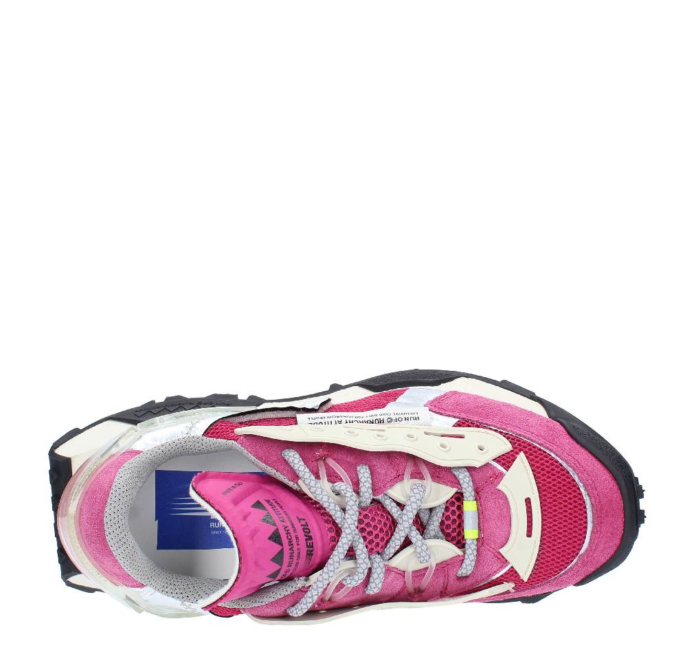 RUN OF Sneakers modello REVOLT RUN OF in camoscio e tessuto Online