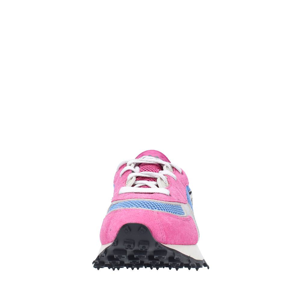 RUN OF Sneakers modello PUNK ZEBRA RUN OF in camoscio pelle e tessuto Outlet