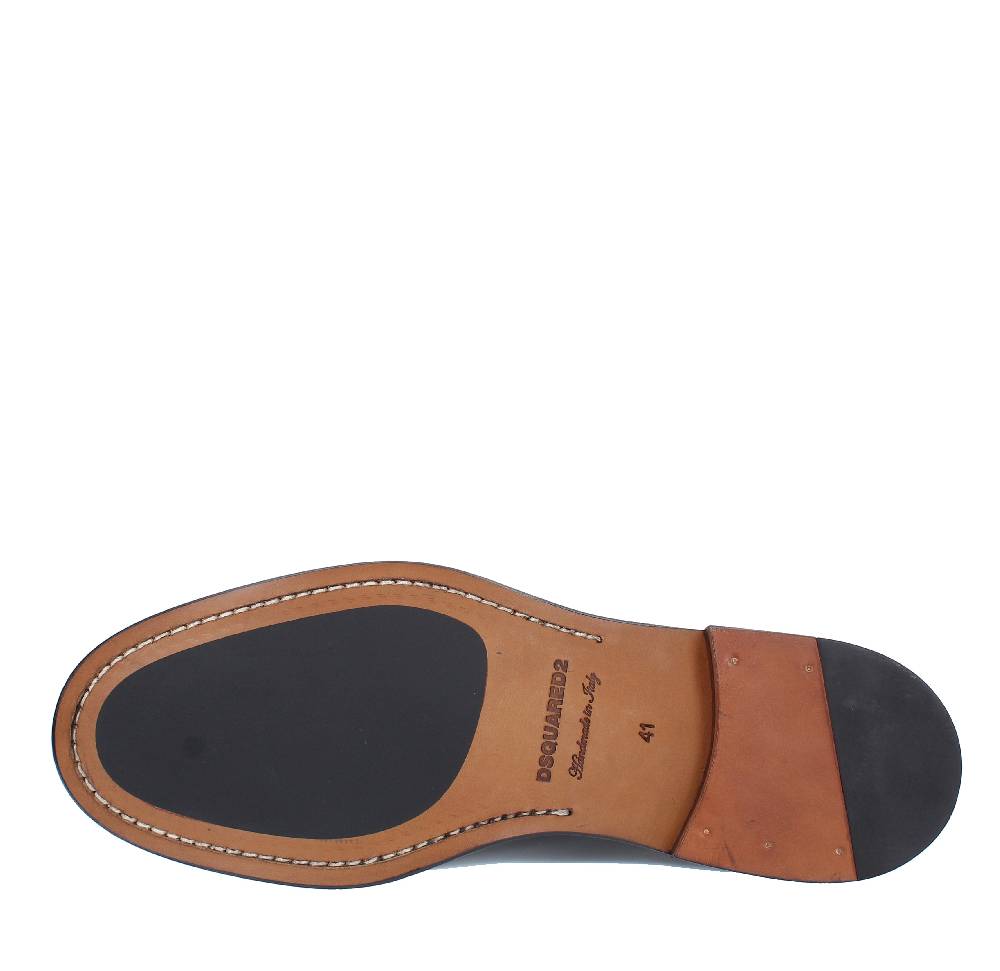 DSQUARED2 Stringate in pelle spazzolata Offerte