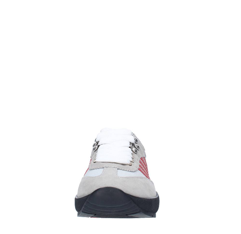 DSQUARED2 Sneakers DSQUARED2 modello ORIGINAL LEGEND in camoscio, pelle e tessuto Saldi Di Fabbrica