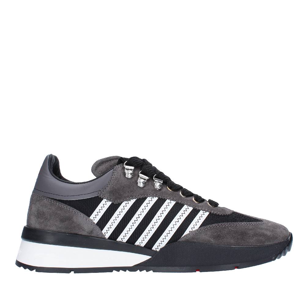 DSQUARED2 Sneakers DSQUARED2 modello ORIGINAL LEGEND in camoscio, pelle e tessuto I Più Venduti