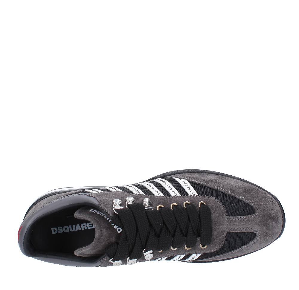 DSQUARED2 Sneakers DSQUARED2 modello ORIGINAL LEGEND in camoscio, pelle e tessuto I Più Venduti