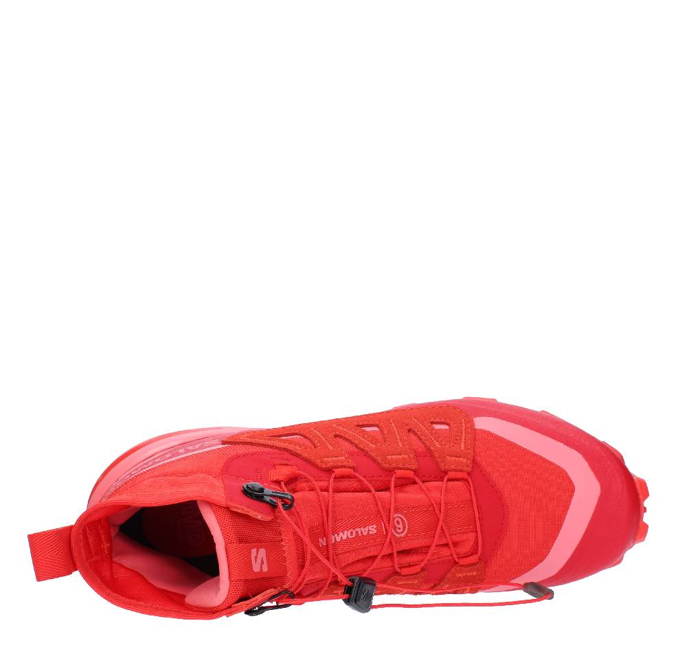 MM6 MAISON MARGIELA Scarponcini in pelle e camoscio Moda