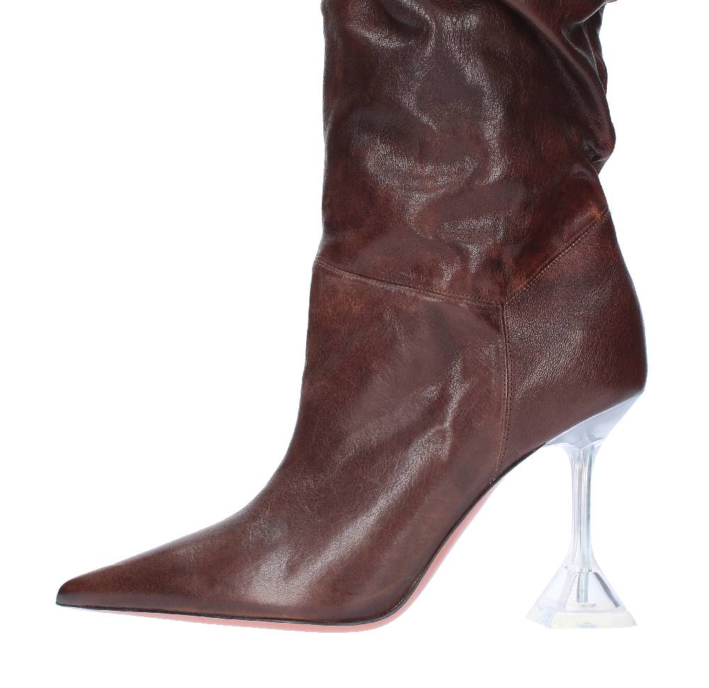 AMINA MUADDI Cuissard Oliviaglass in pelle Italia