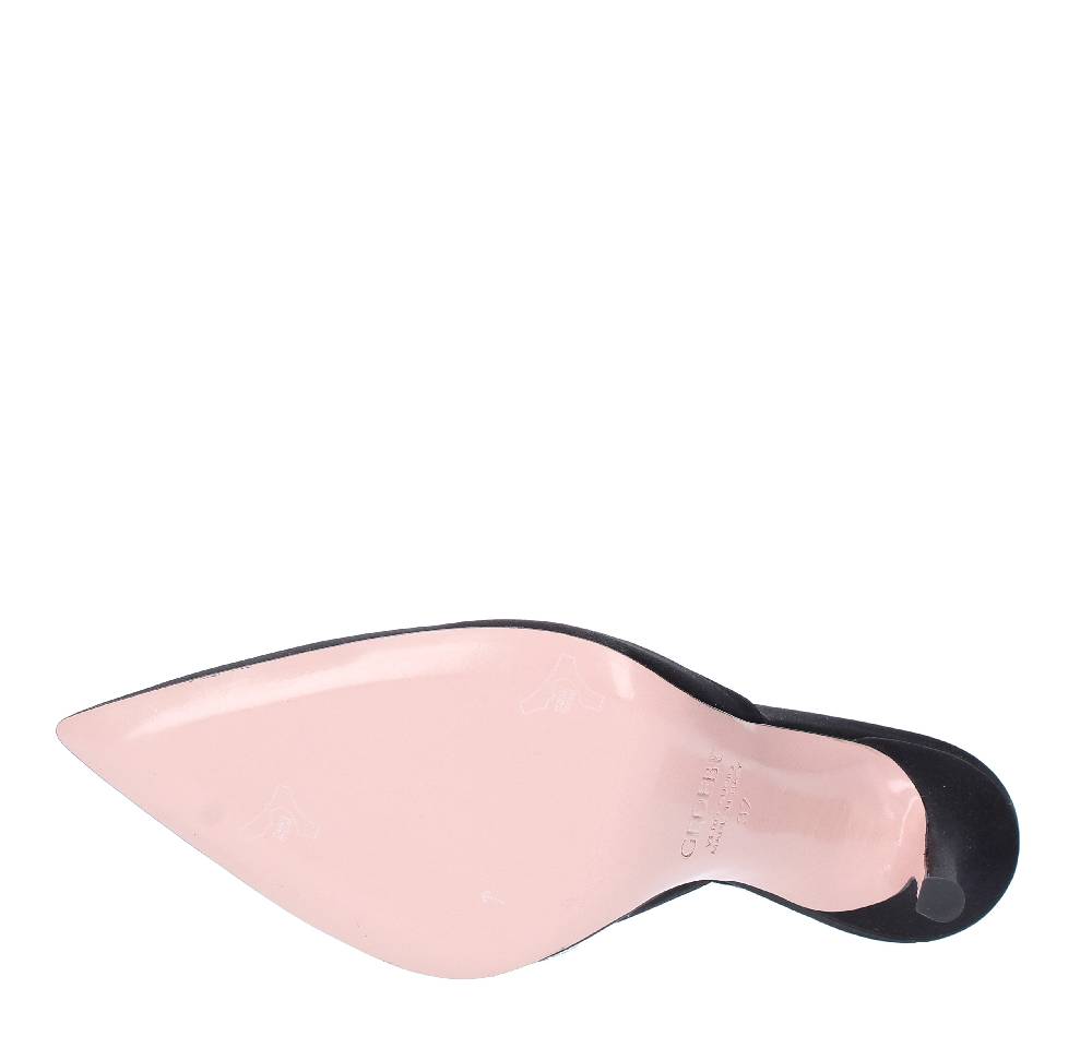 GEDEBE Décolleté slingback GEDEBE modello VIOLA in raso e strass Nuovo