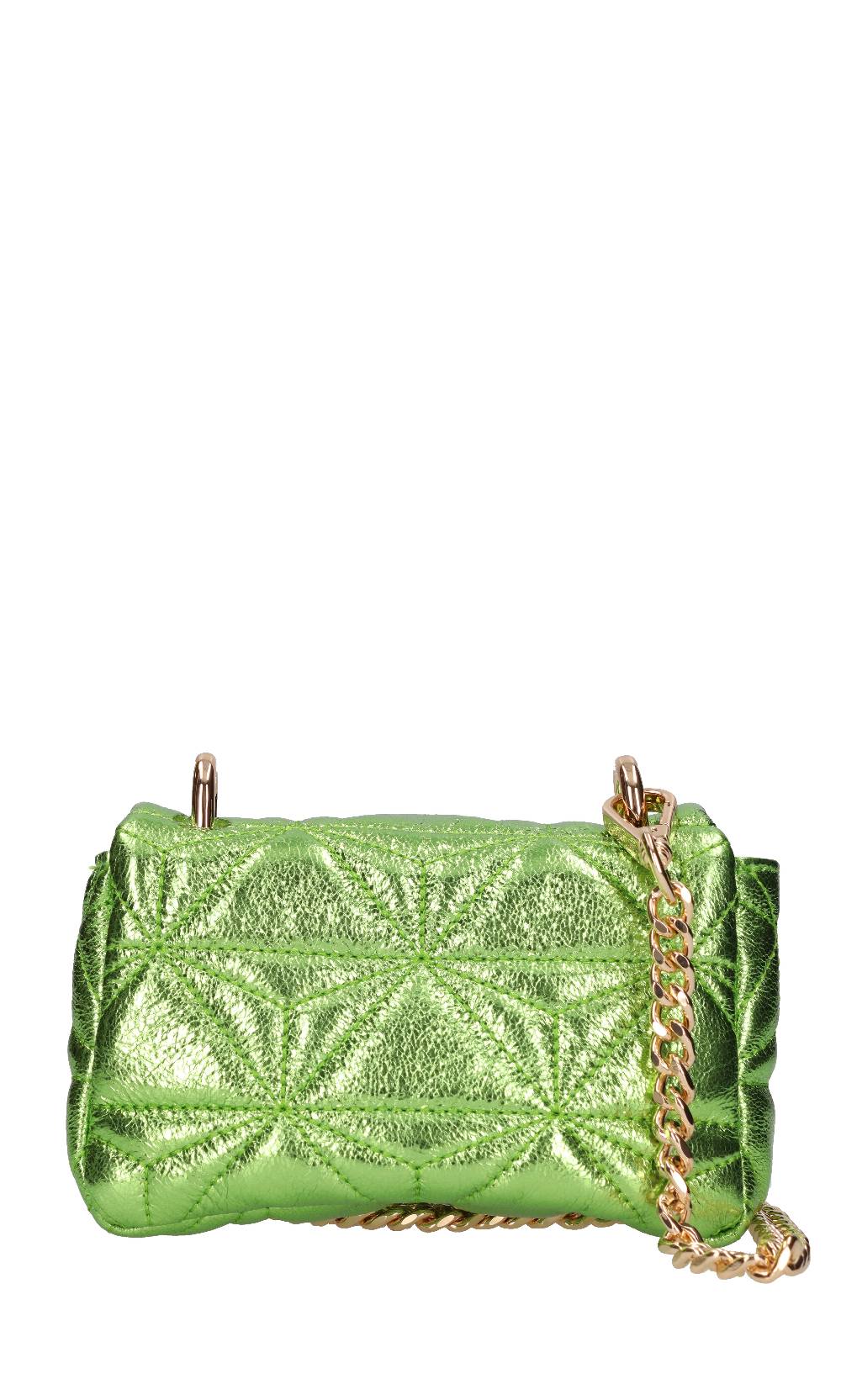 LA CARRIE Borsa in pelle laminata Consegna Veloce