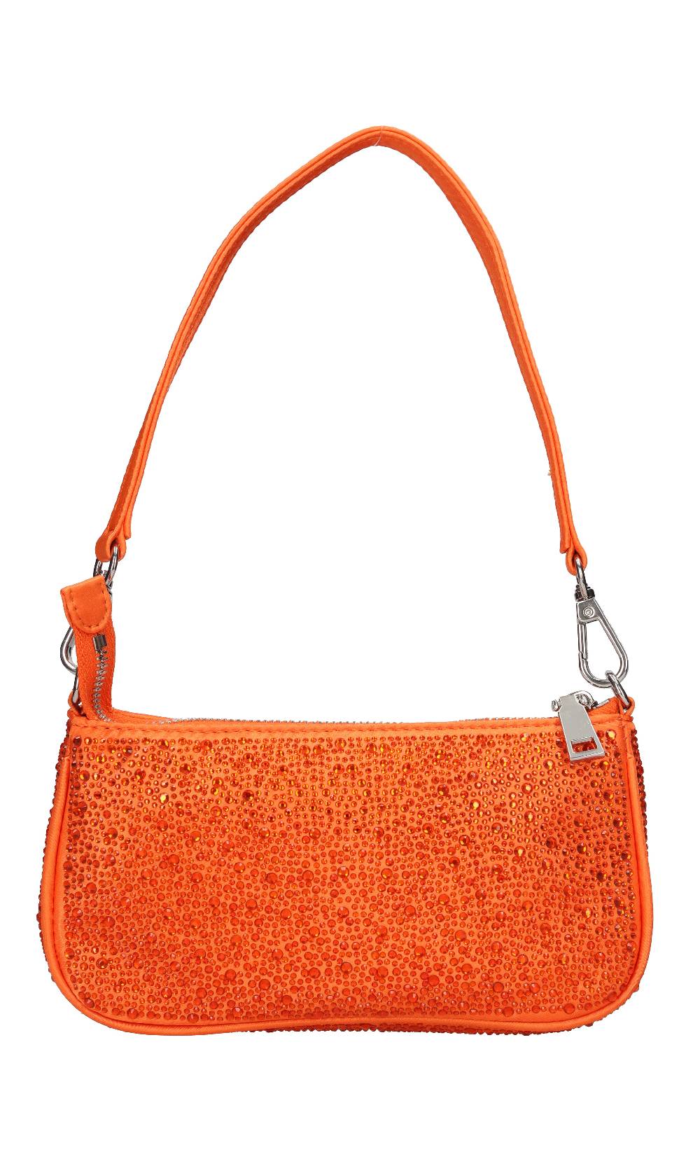 LA CARRIE Borsa in tessuto e strass Vendita calda