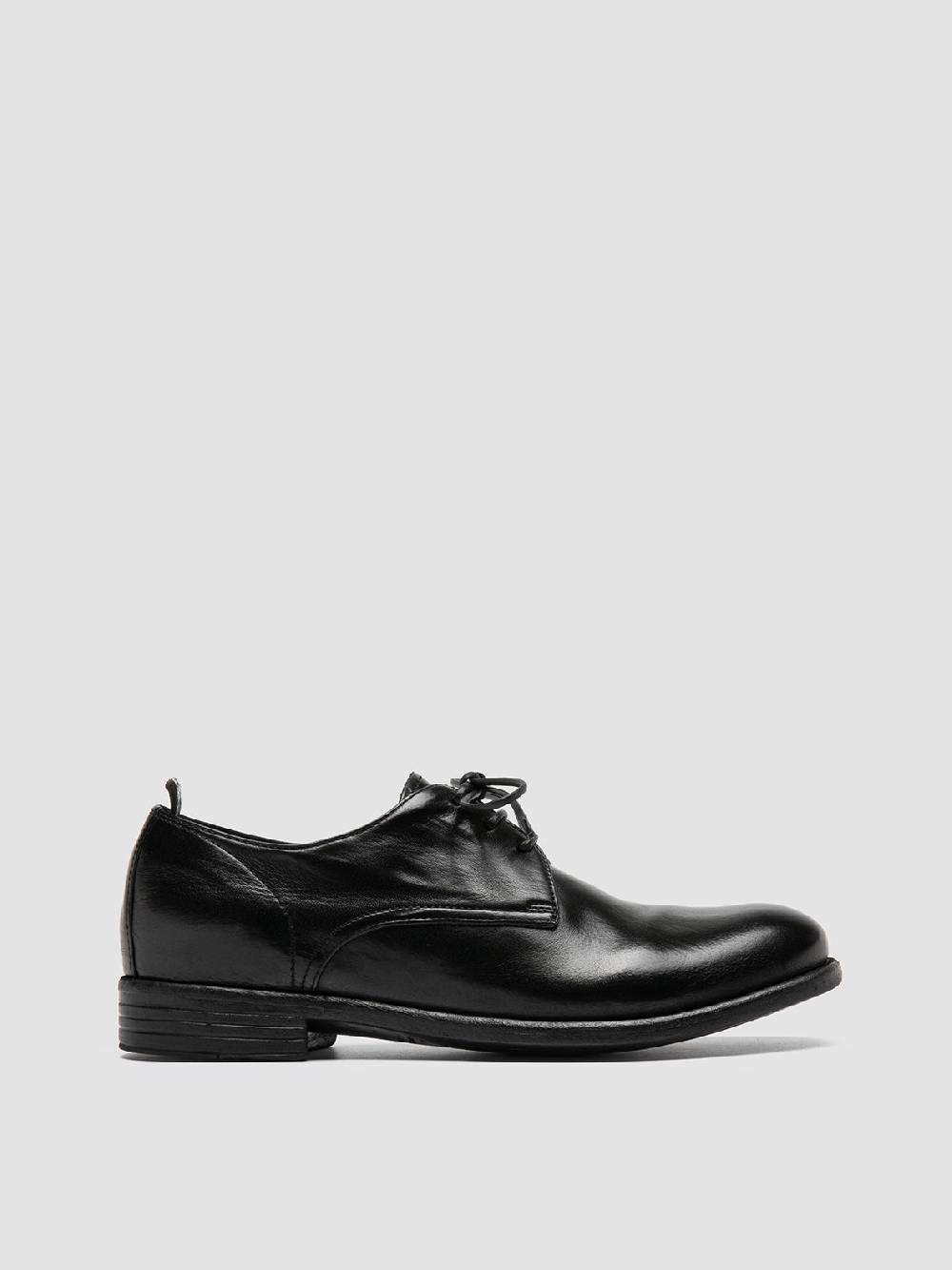 ﻿Officine Creative CALIXTE 064 Scarpe Derby in Pelle Nera