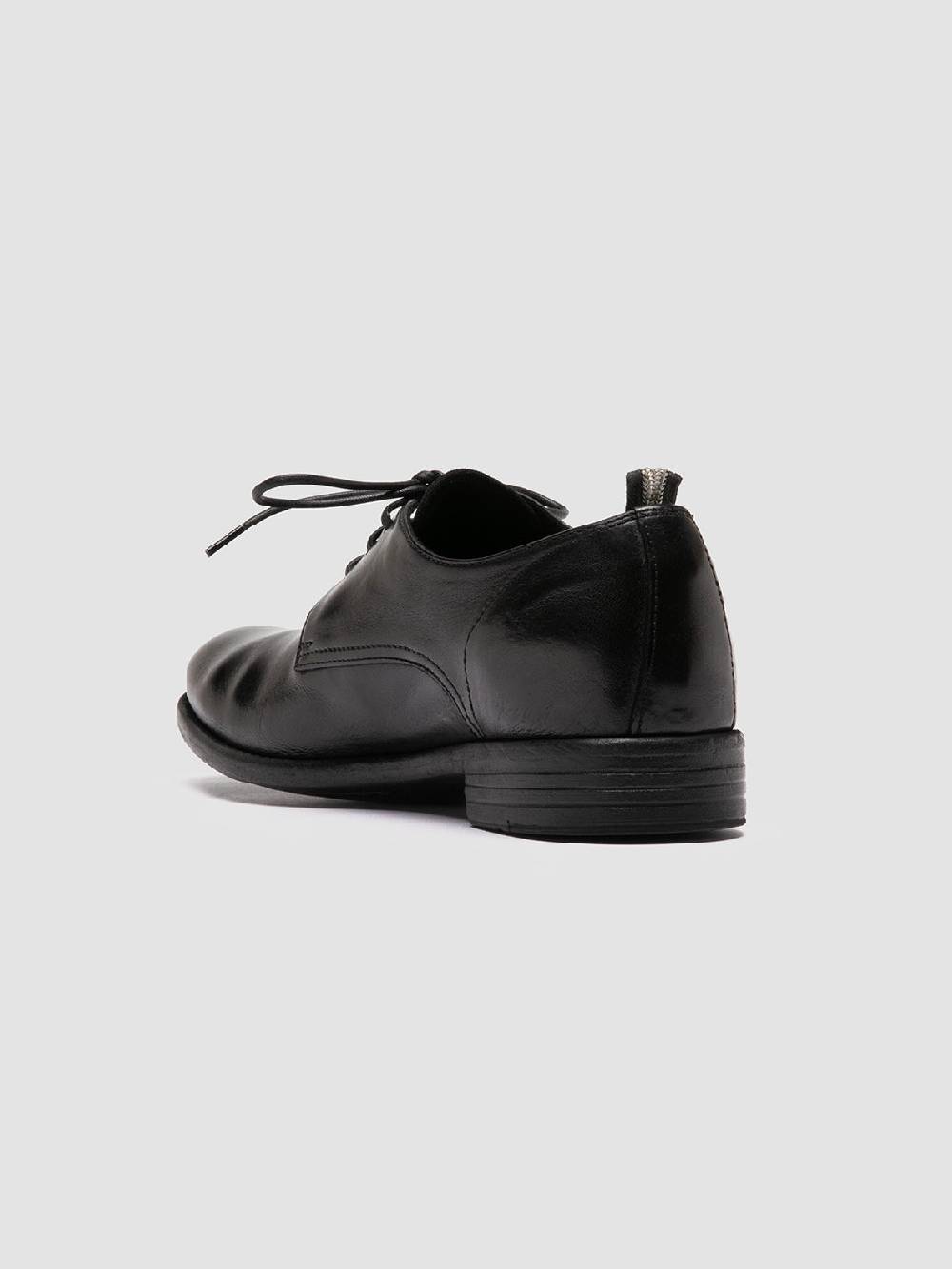 ﻿Officine Creative CALIXTE 064 Scarpe Derby in Pelle Nera Offerte