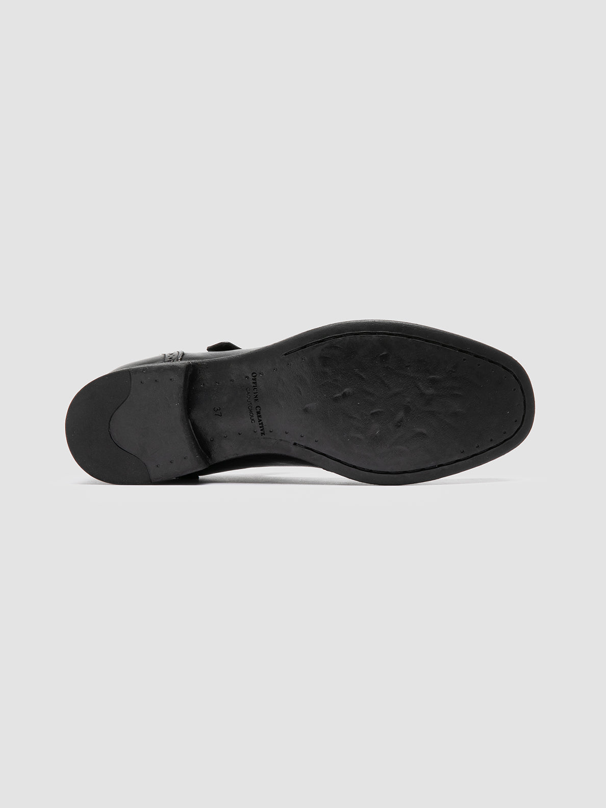 Officine Creative CALIXTE 066 Black Leather Maryjane Loafers Vendita Calda
