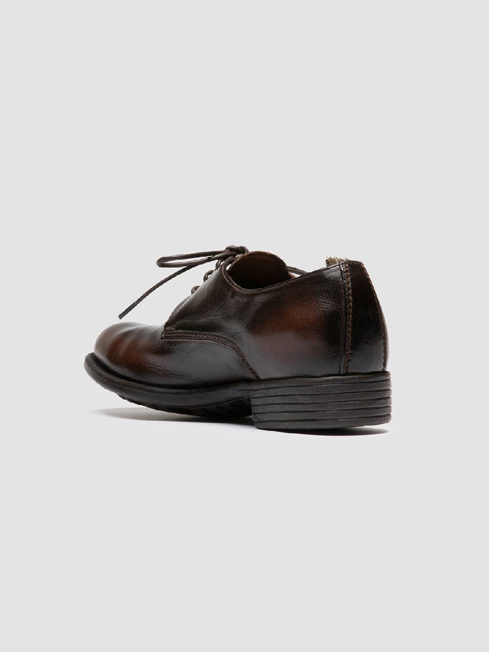 Officine Creative CALIXTE 068 Derby in Pelle Marrone Vendita Economica