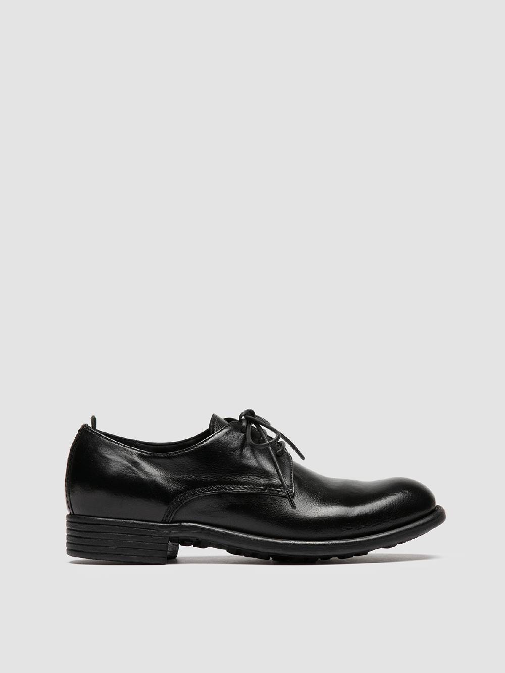Officine Creative CALIXTE 068 Derby in Pelle Nera Nuova