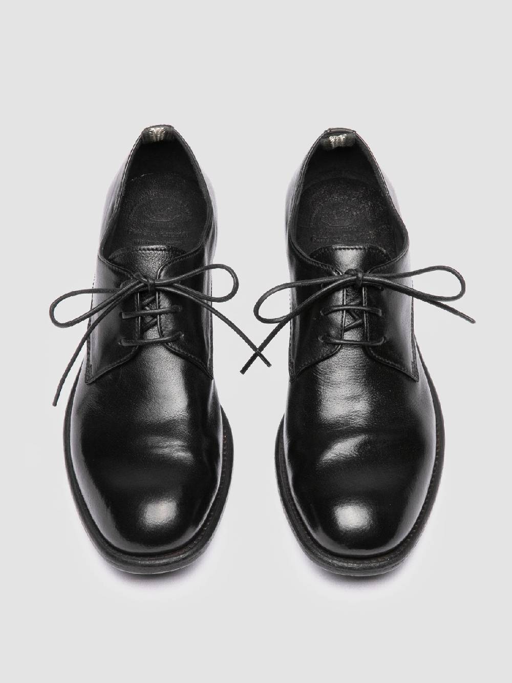 Officine Creative CALIXTE 068 Derby in Pelle Nera Nuova