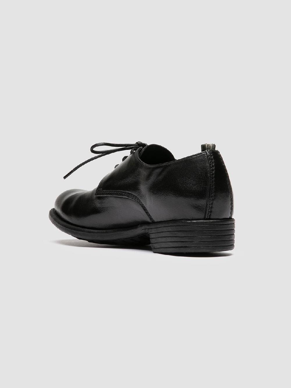 Officine Creative CALIXTE 068 Derby in Pelle Nera Nuova
