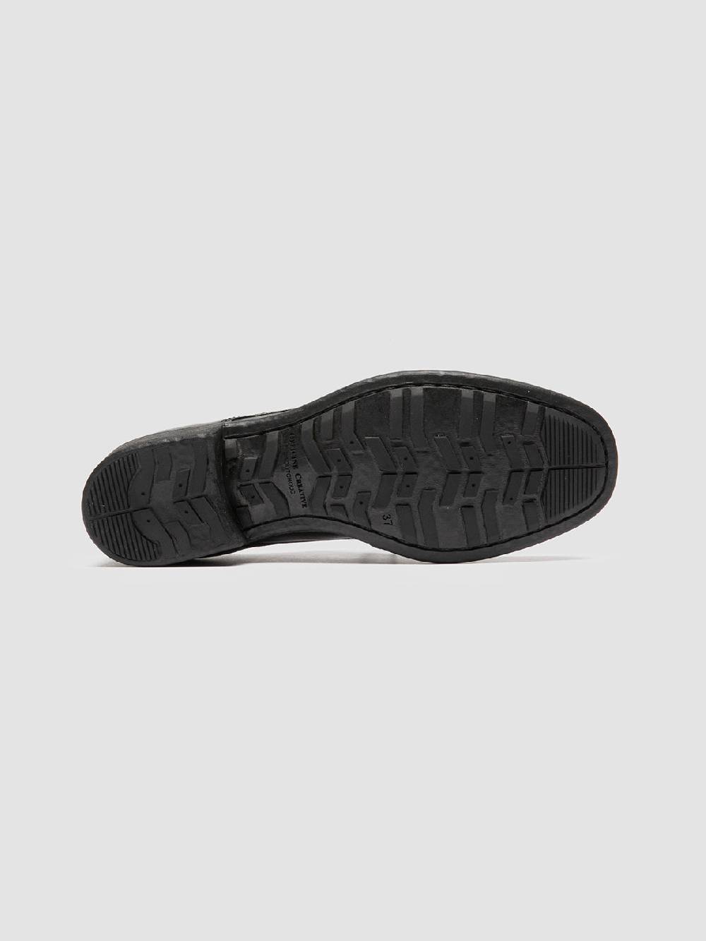 Officine Creative CALIXTE 068 Derby in Pelle Nera Nuova