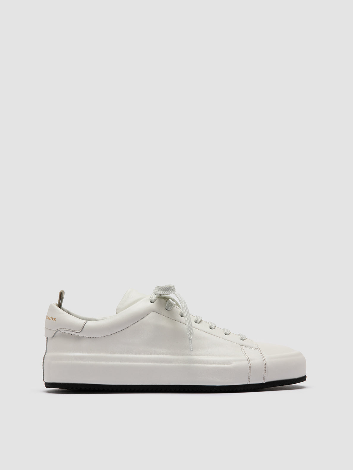 Officine Creative EASY 101 Sneakers Basse in Pelle Bianca