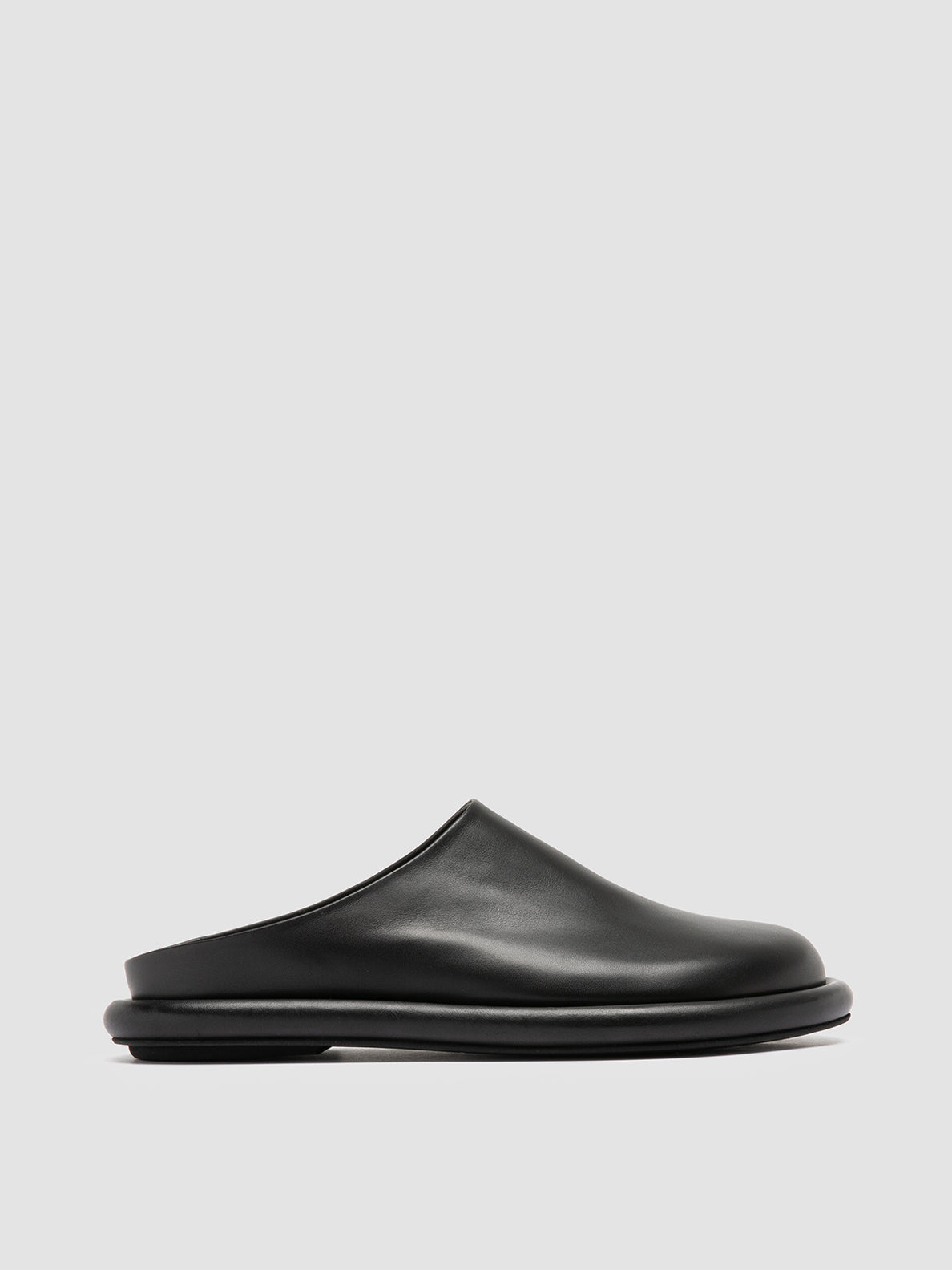 Officine Creative ESTENS 107 Sandali Sabot in Pelle Nera 2025