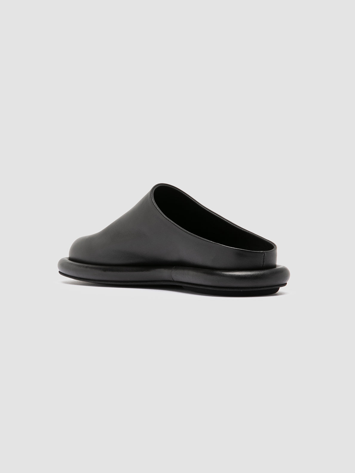 Officine Creative ESTENS 107 Sandali Sabot in Pelle Nera 2025