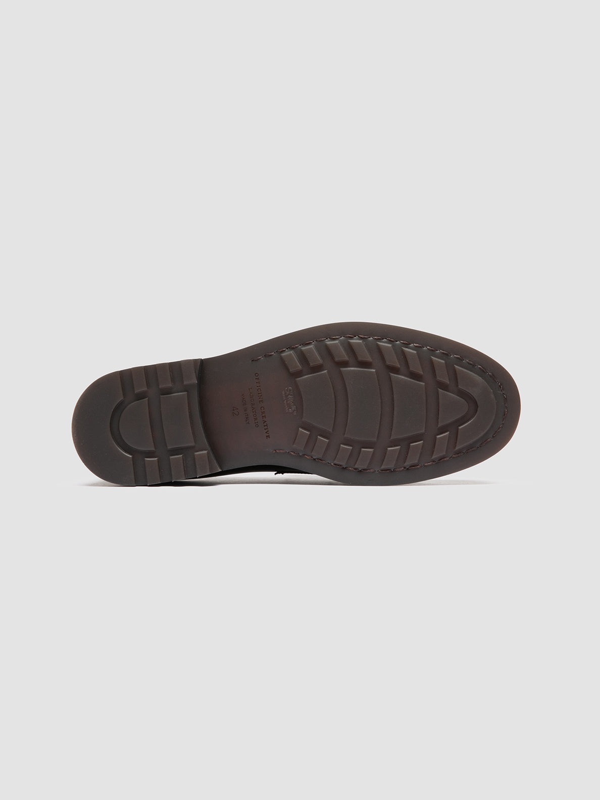 Officine Creative BELMONDO 006 Mocassini Penny in Pelle Scamosciata Nera 2025