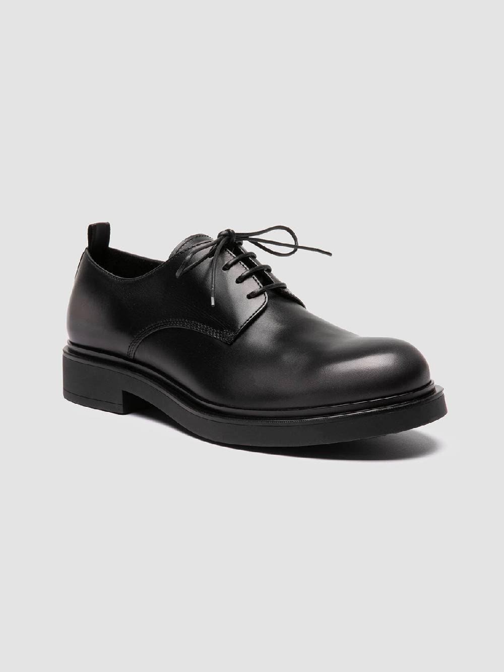 Officine Creative ENGINEER 004 Derby in Pelle Grigia Promozione