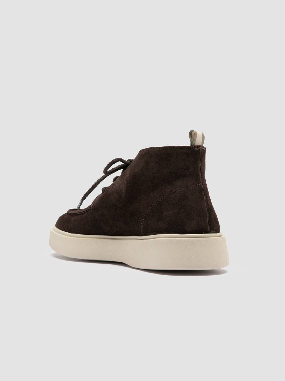 Officine Creative FRAME 002 Stivali Chukka in Pelle Scamosciata Grigia Negozi Online