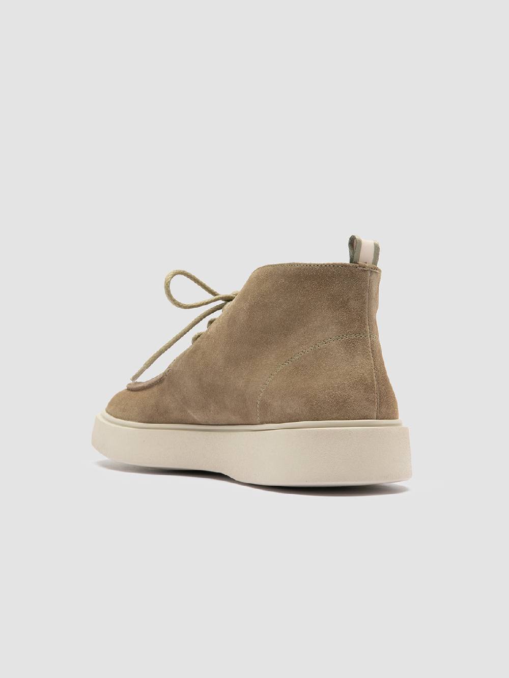 Officine Creative FRAME 002 Stivali Chukka in Pelle Scamosciata Tortora Acquista Ora