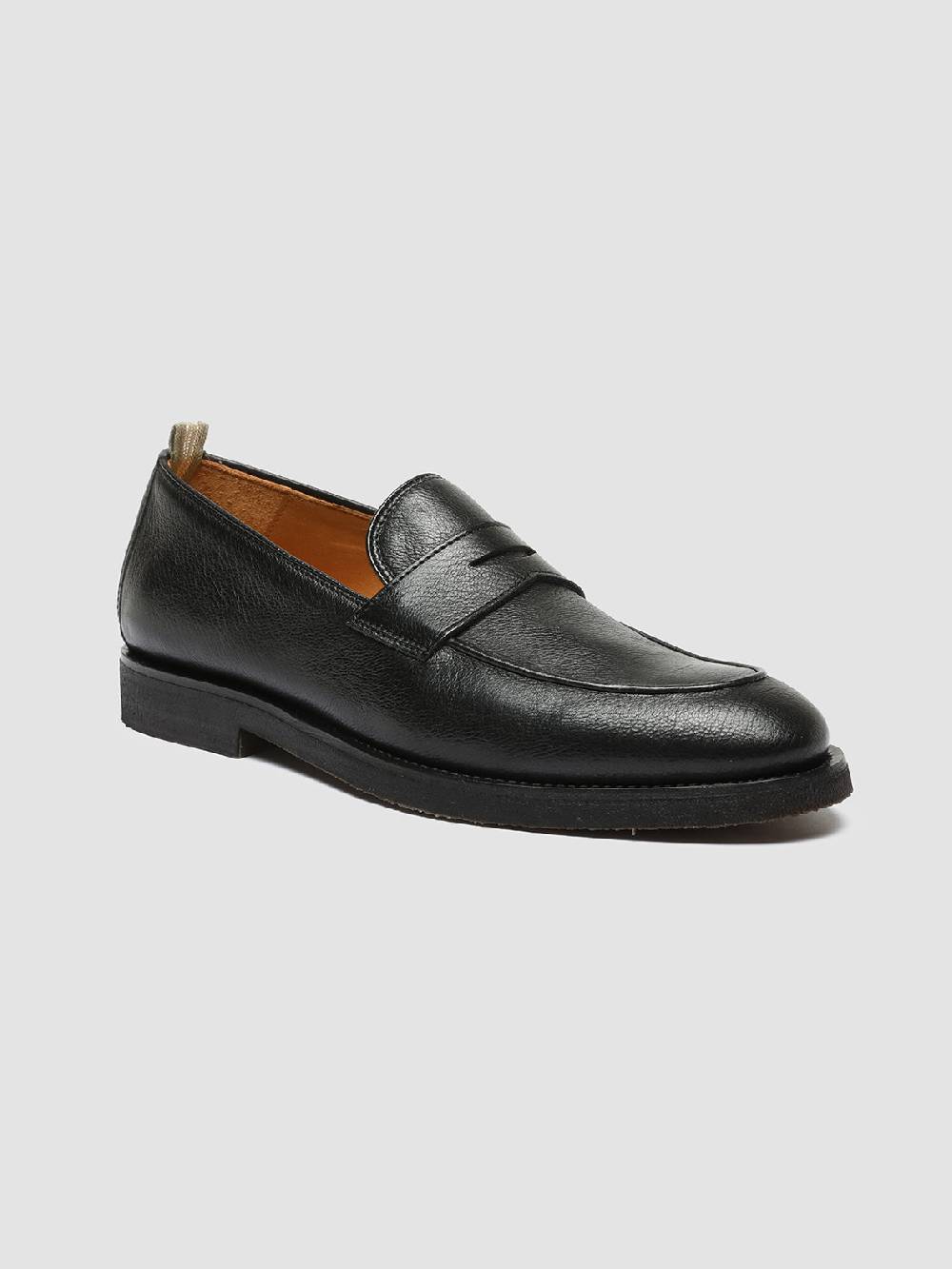 Officine Creative OPERA FLEXI 101 Mocassini Penny in Pelle Nera Fino Al -60%