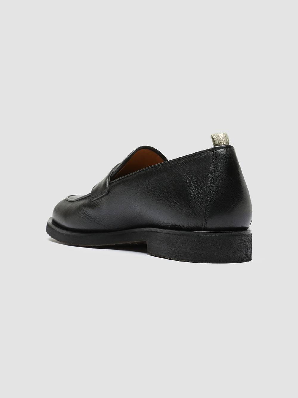 Officine Creative OPERA FLEXI 101 Mocassini Penny in Pelle Nera Fino Al -60%