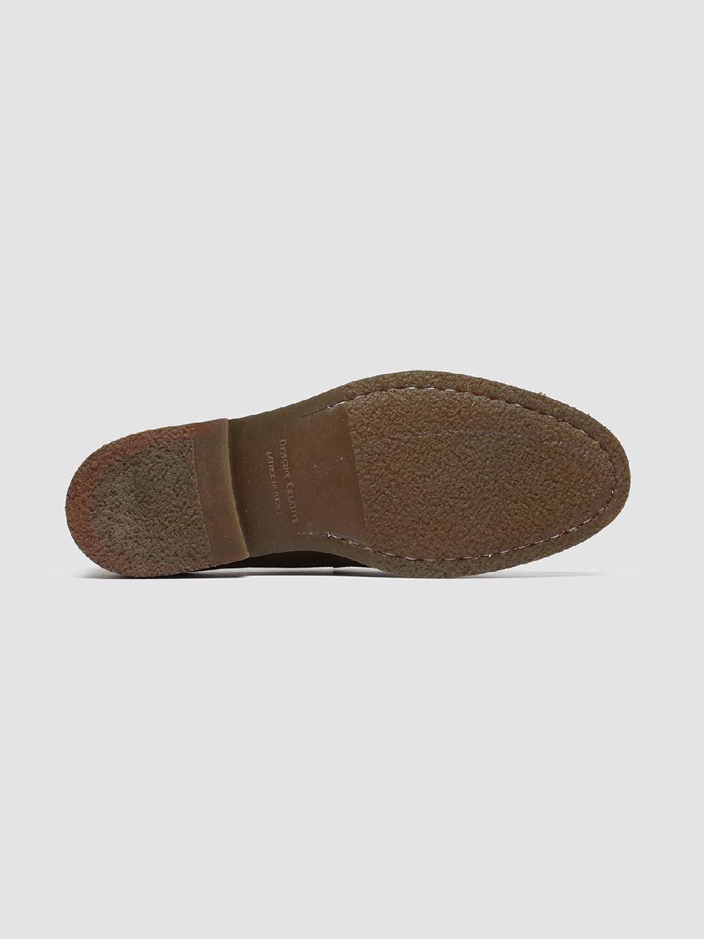 Officine Creative OPERA FLEXI 101 Mocassini Penny in Camoscio Marrone Prezzo Ridotto