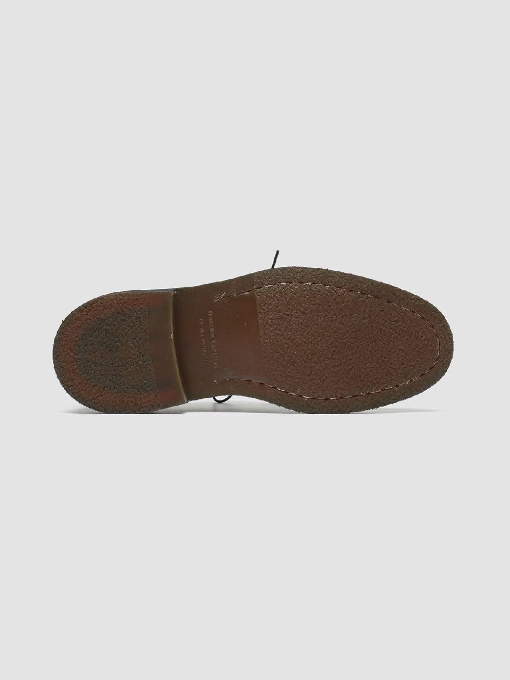 Officine Creative HOPKINS FLEXI 201 Scarpe Derby in Pelle Nera Sottocosto