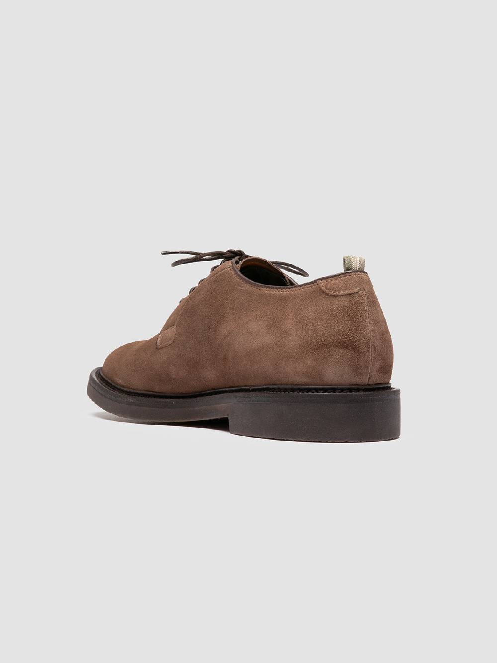 Officine Creative HOPKINS FLEXI 201 Derby in Pelle Scamosciata Tortora Convenienza