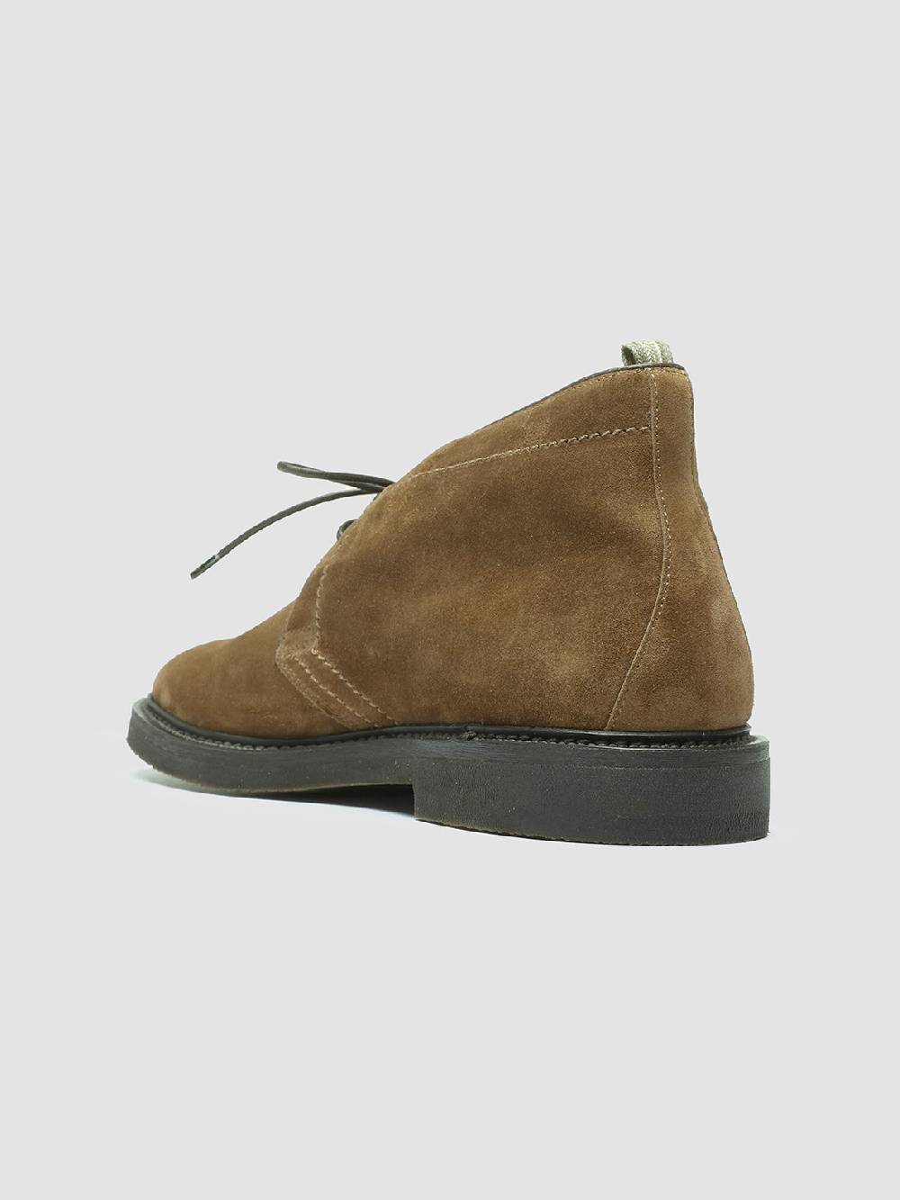 Officine Creative HOPKINS FLEXI 202 Stivali Chukka in Camoscio Marrone Novità