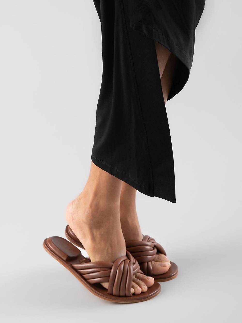 Officine Creative CYBILLE 004 Sandali in Pelle Marrone Online