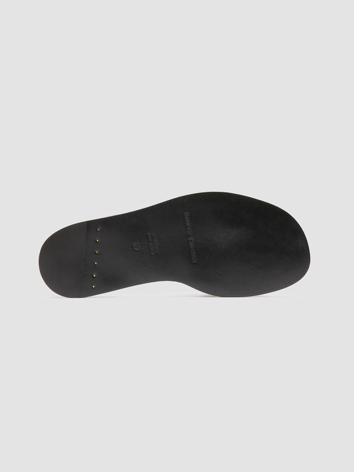 Officine Creative CYBILLE 006 Sandali in Pelle Nera Vendite Flash