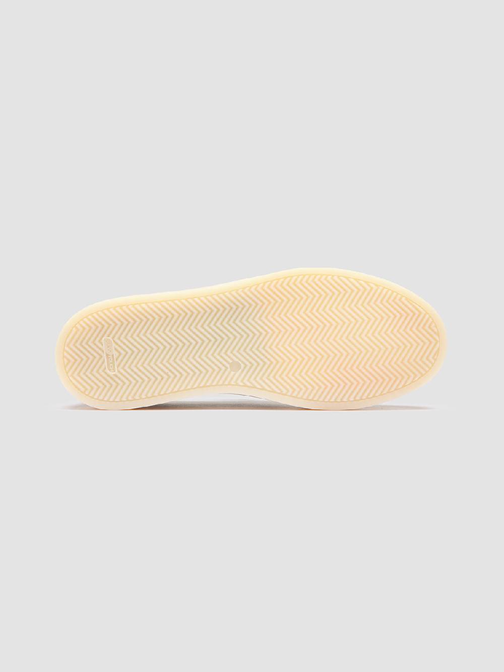 Officine Creative MUSKRAT 102 Sneaker Slip-On in Pelle Tortora Nuovo