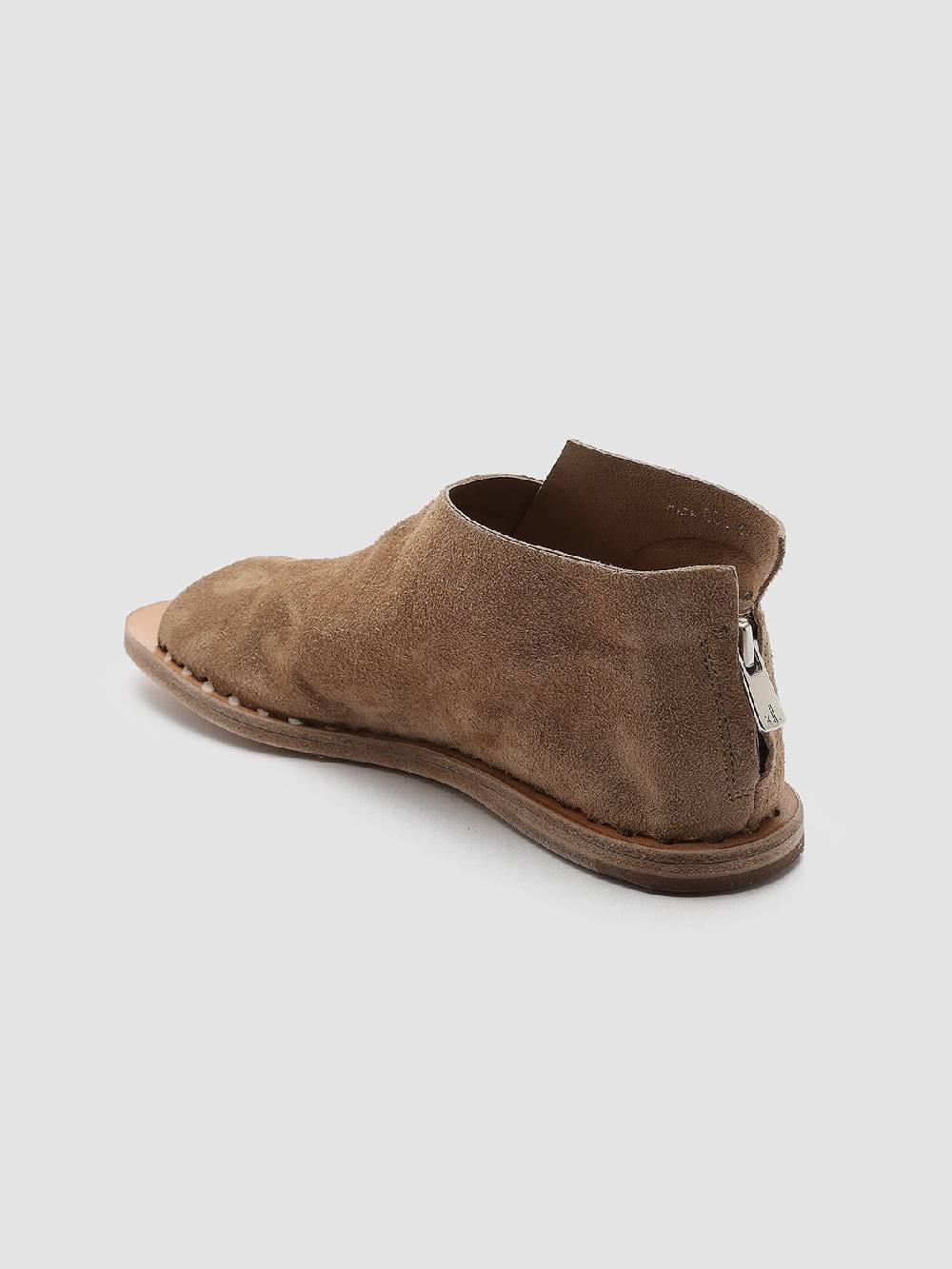 Officine Creative ITACA 005 Sandali in Pelle Scamosciata Marrone Vendita