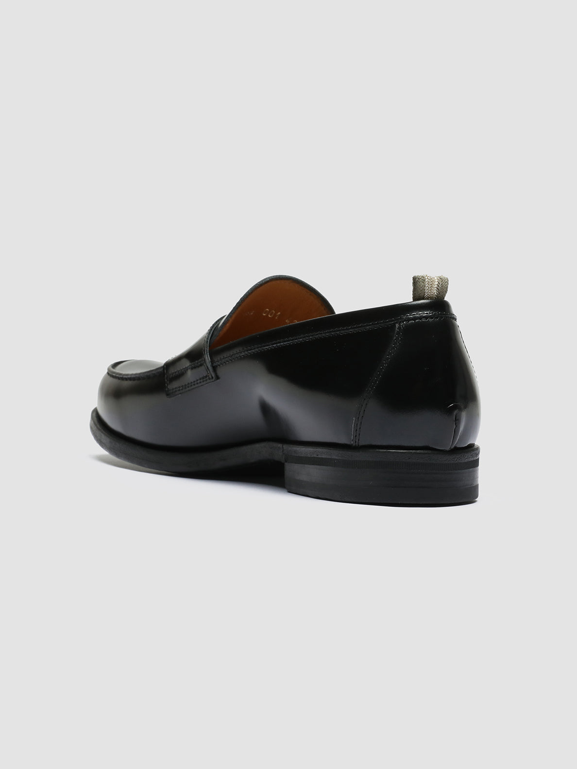 Officine Creative VINE 001 Mocassini in Pelle Nera Promozione