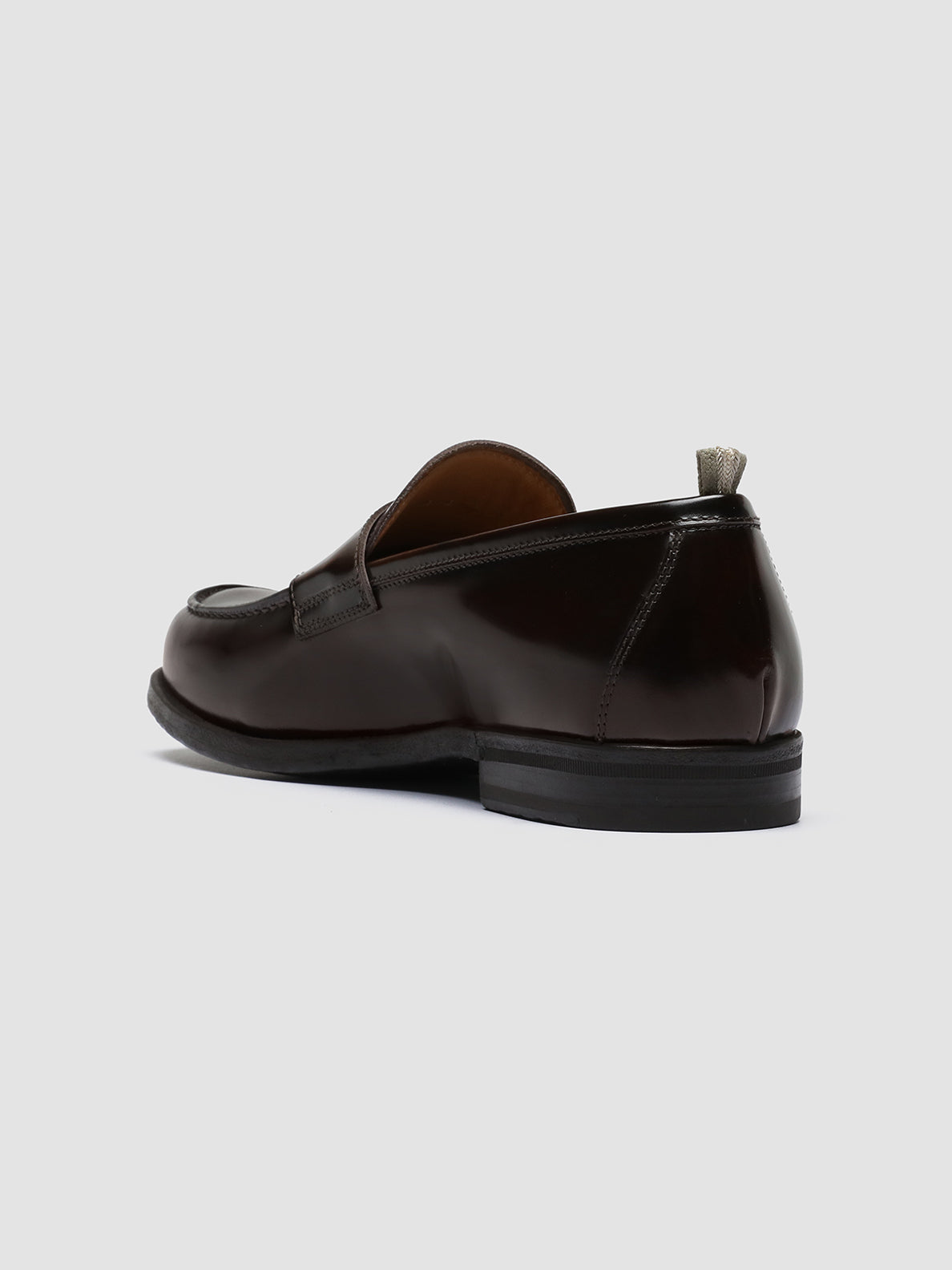Officine Creative VINE 001 Mocassini in Pelle Marrone Offerte stagionali