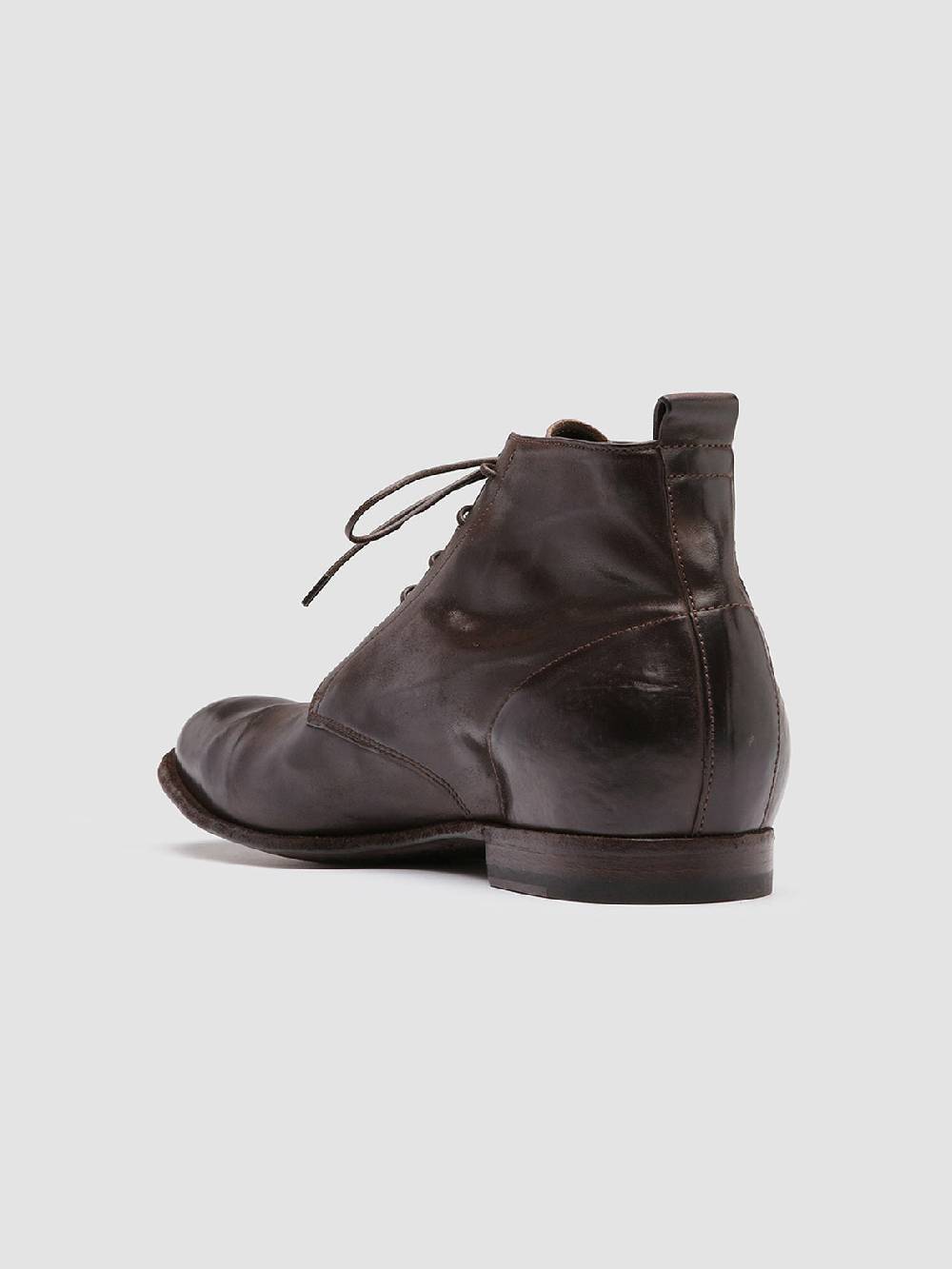Officine Creative STEREO 004 Stivaletti in Pelle Marrone Soddisfazione Garantita