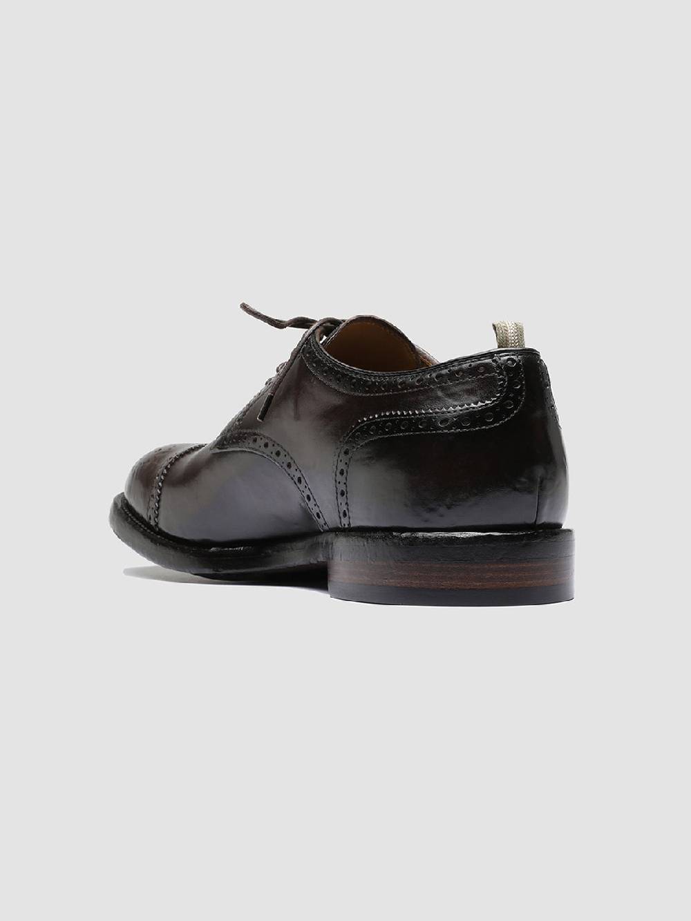 Officine Creative TEMPLE 003 Scarpe Derby in Pelle Marrone Qualità Garantita