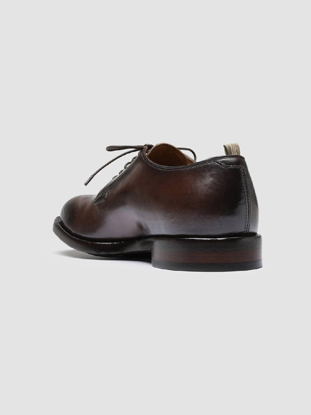 Officine Creative TEMPLE 007 Derby in Pelle Marrone Negozi Online