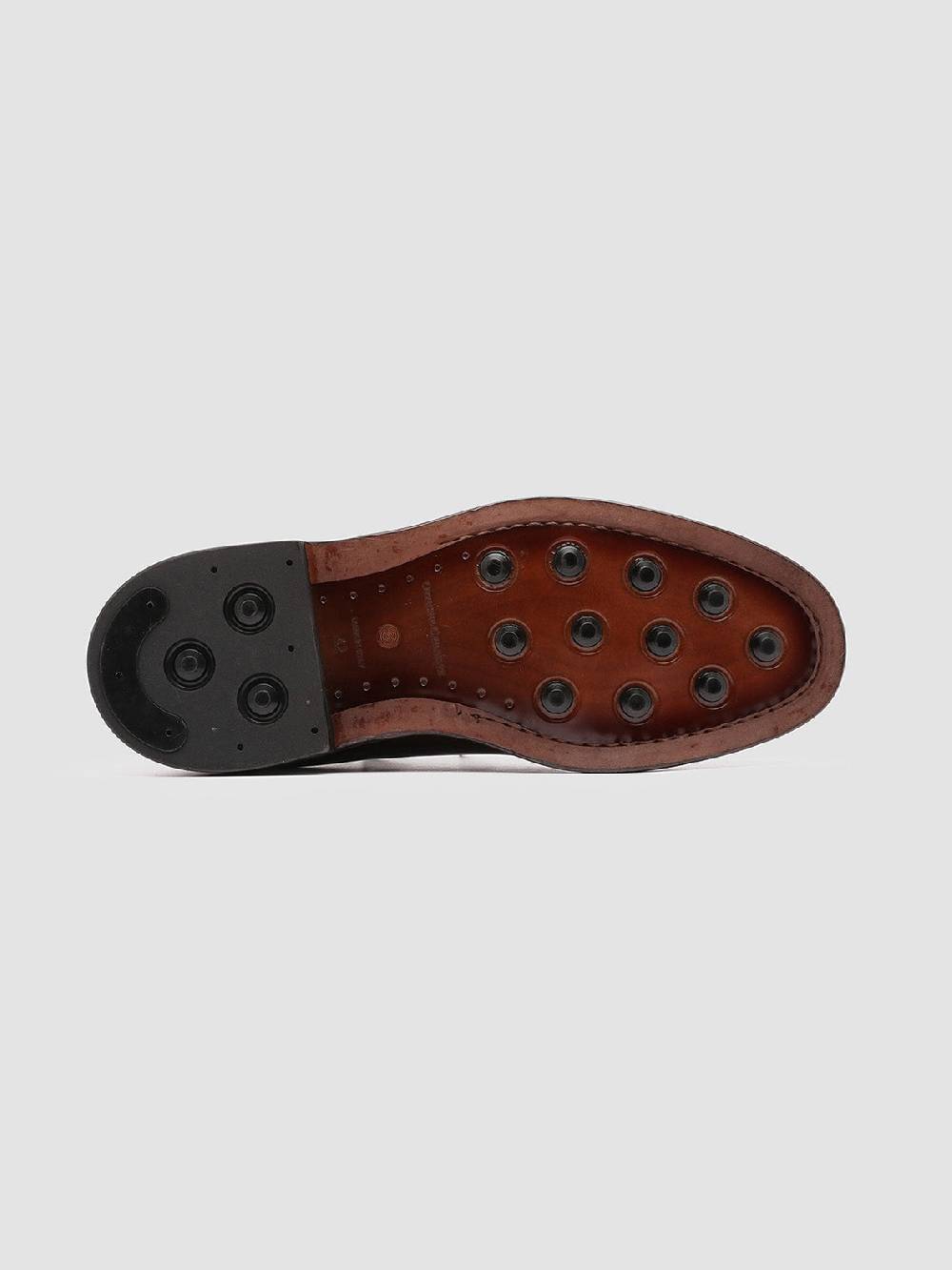 Officine Creative HOPKINS 003 Derby in Pelle Marrone Acquista Ora