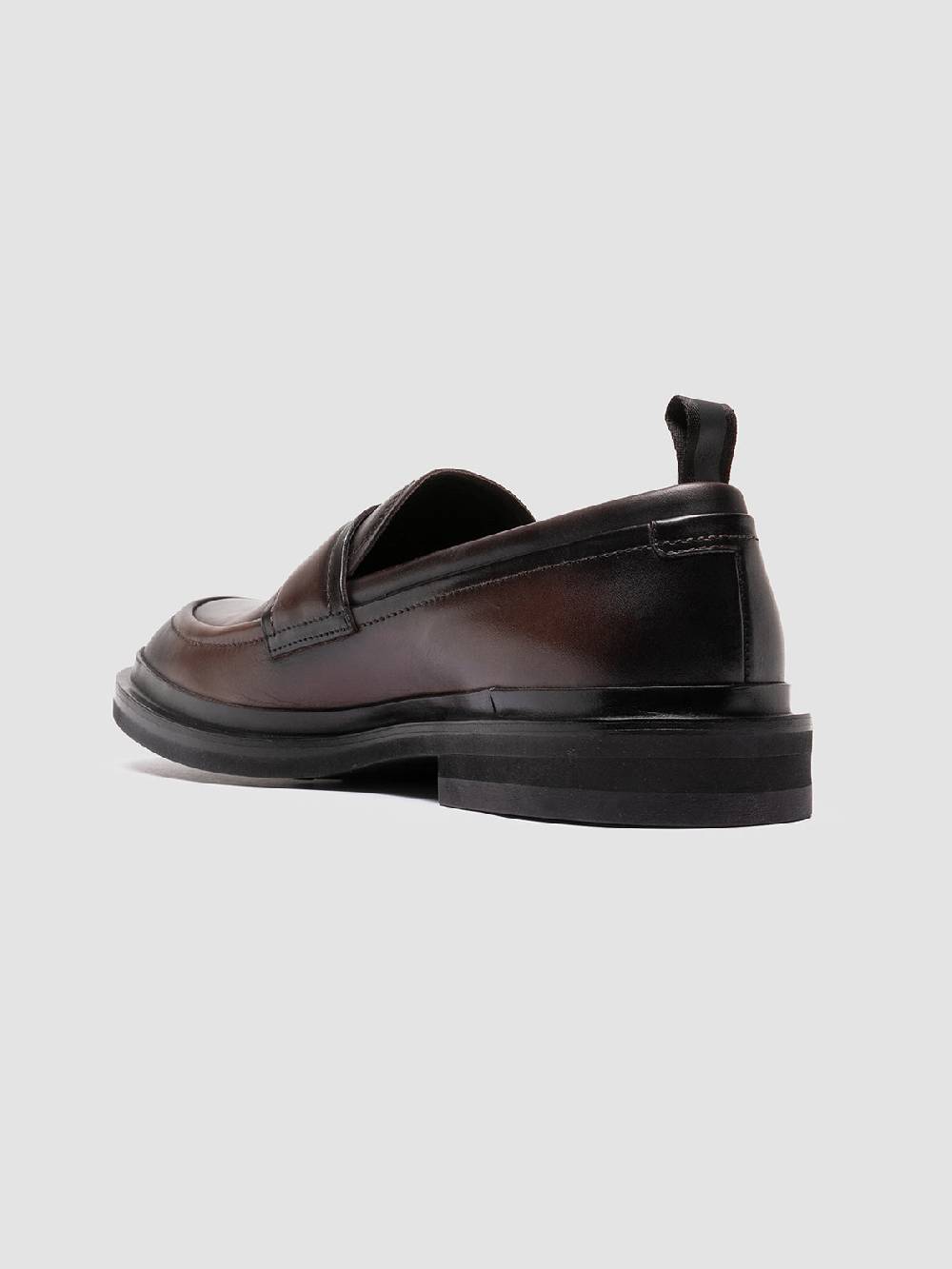 Officine Creative MAJOR 003 Mocassini Penny in Pelle Marrone Prezzo basso
