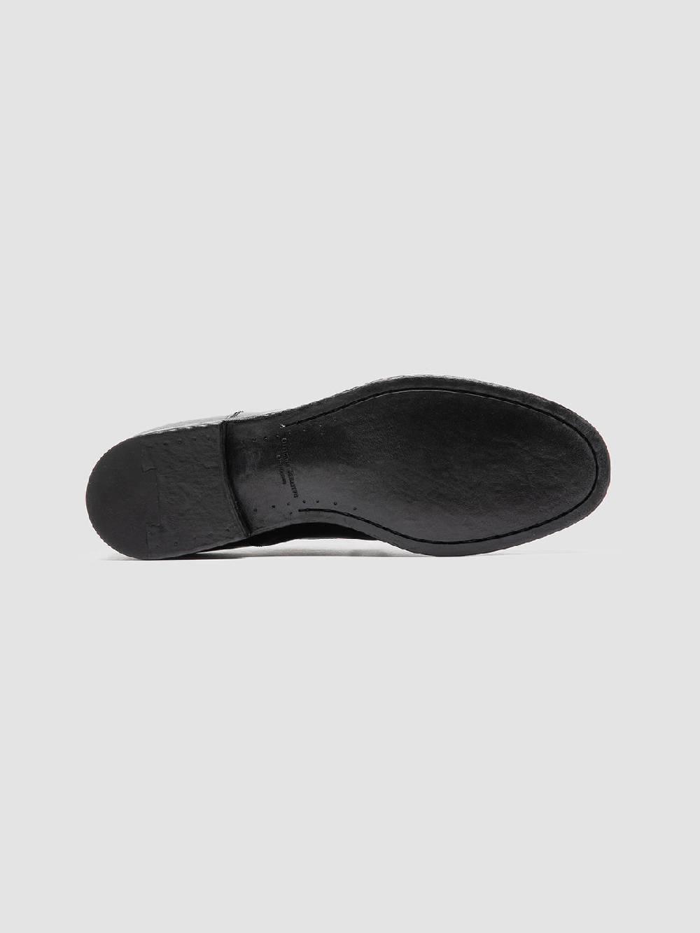 Officine Creative VANDERBILT CAOU 012 Stivali Neri in Pelle Shopping Online