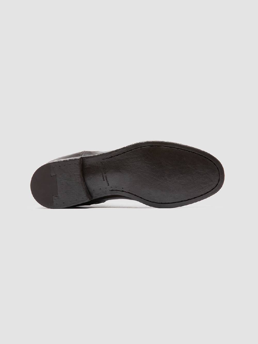 Officine Creative VANDERBILT CAOU 012 Stivali Marrone Scuro in Pelle Affare Del Giorno