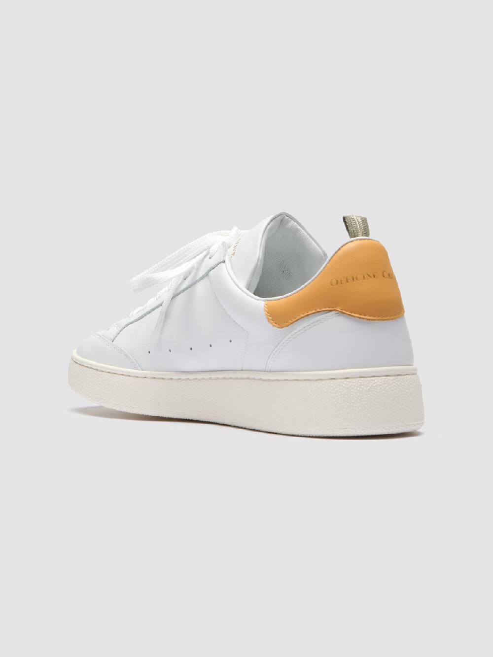 Officine Creative MOWER 007 Sneakers in Pelle Bianca Sconto