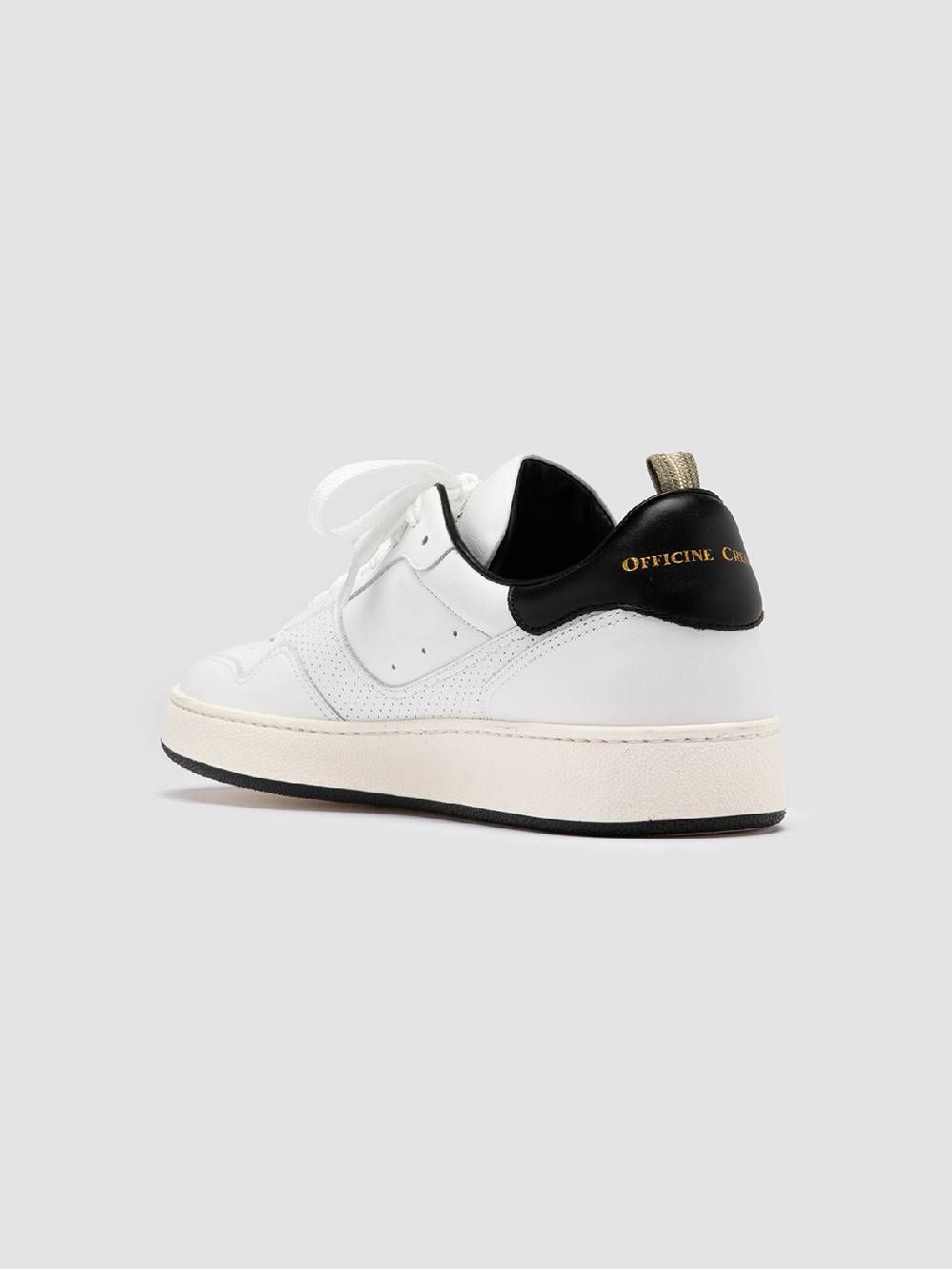 Officine Creative MOWER 016 Sneakers Basse in Pelle Bianca Online
