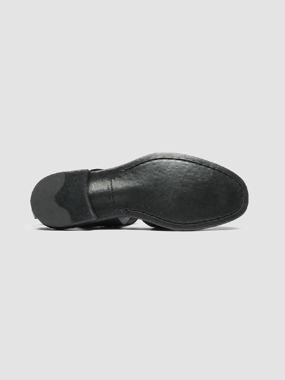 Officine Creative CHRONICLE 145 Sandali in Pelle Nera Saldi